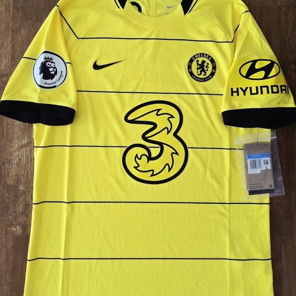 2021/22 NIKE Chelsea FC #6 T.SILVA AUTHENTIC ADV MATCH Away Jersey Size Medium - Picture 2 of 9